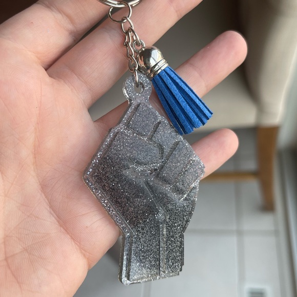 **SPECIAL DEAL** Handmade BLM Hand Keychain - Please read description - Picture 2 of 3